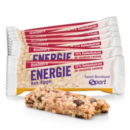 Sanct Bernhard Sport Energie Reis-Riegel | 11 Stück | Himbeere