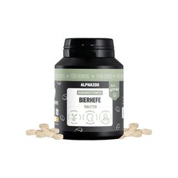 alphazoo Bierhefe Tabletten für Hunde – Hefe mit Biotin