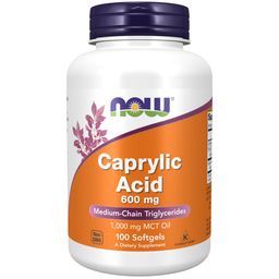 Now Foods, Caprylic Acid (Caprylsäure), 600mg