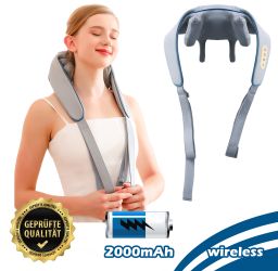 axion® Nacken-Massagegerät mit Tiefenwirkung und Wärmefunktion