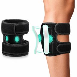 COOL-i Waden Kompressionsbandage, verstellbar, mit Polstern & Anti Rutsch für Sport & Alltag