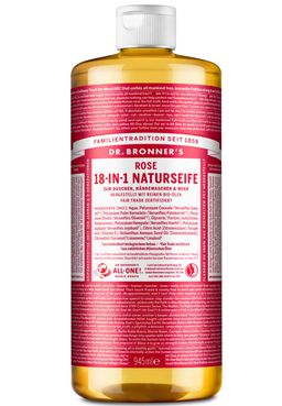 Dr. Bronner's 18 in1 Rose Naturseife Liquid Soap