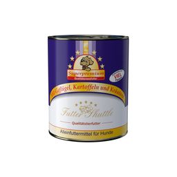 Hochwertiges Nassfutter für Hunde Geflügel mit Kartoffeln und Kräuter