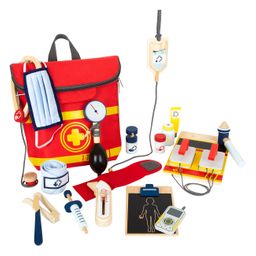 Smallfoot Notarzt-Rucksack (11917) Spielzeug-Arztkoffer