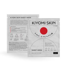 Kiyomi Skin Tuchmaske: Hydratisiert, beruhigt & verleiht Glow – mit 5-ALA, Hyaluron & Feigenextrakt