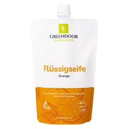 GREENDOOR Flüssigseife Nachfüllpackung Orange