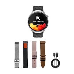 Knauermann PRO 4 (2026) Smartwatch mit Anruf & SOS Funktion