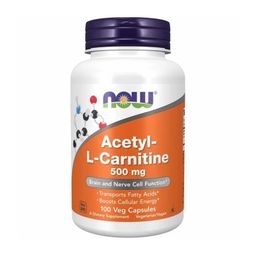 NOW FOODS Acetyl-L-Carnitin 500 mg