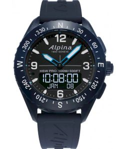 Pulsuhr / Tracker Alpina - Smartwatch - AlpinerX - Dunkelblau-Schwarz - AL-283LBN5NAQ6