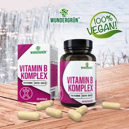WUNDERGRÜN® Vitamin B Komplex - 60 Kapseln