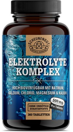 Scheunengut® Elektrolyte Komplex | Elektrolyte ohne Zucker | Magnesium, Natrium, Kalium, Calcium