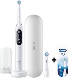 Oral-B iO 7 iO7 Elektrische Zahnbürste white alabaster Pflegeset