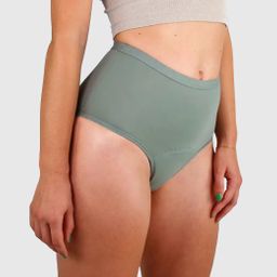MYLILY Periodenunterwäsche - High Waist Salbei XL