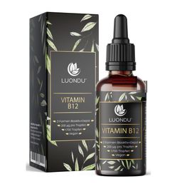 Luondu Vitamin B12 Methylcobalamin & Adenosylcobalamin &  Hydroxocobalamin Tropfen