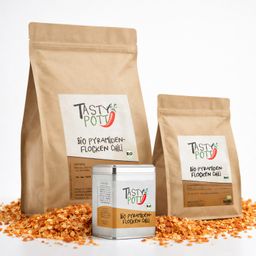 TASTY-POTT Tasty Pott Bio Pyramidenflocken Chili & Salz - im Beutel