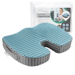 Medi Sleep Orthopädisches Sitzkissen aus Memory-Schaum