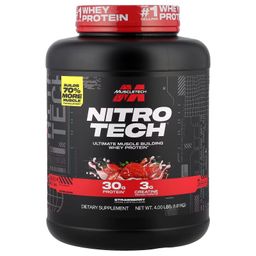 MuscleTech Nitro-Tech Whey Protein Erdbeere