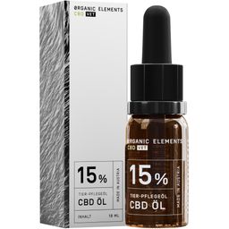 ORGANIC ELEMENTS CBD-Öl für Hunde & Katzen 15%