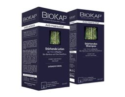 Biokap Anti Haarausfall Kur Shampoo und Lotion