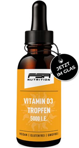 FSA NUTRITION Vitamin D3 Tropfen 5000 i.E.