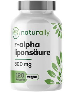 naturally R Alpha Liponsäure | 300 mg hochdosiert, hoch Bioverfügbar