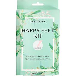 kocostar Happy Feet Kit – sanftes Fußpflege-Set mit Peeling & Feuchtigkeitsmasken