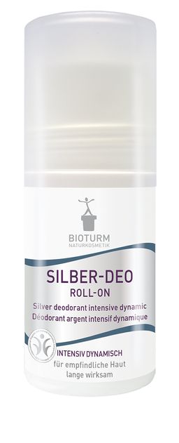 Bioturm Naturkosmetik Silber Deo Roll On intensiv dynamisch 50 ml