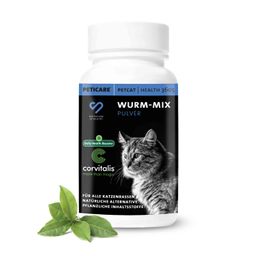 Peticare Pflanzlicher Wurm-Mix für Katzen, Sekundierend zur Unterstützung