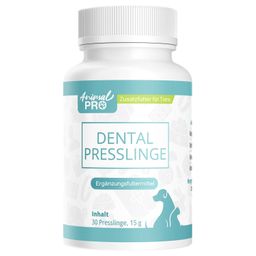 Animal Pro | Dental Presslinge | Zahnpflege | für Haustiere | 30 Stück