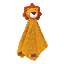 sigikid Knitted Love Strick-Schnuffeltuch Löwe, Baumwolle / Polyester