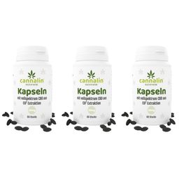 Cannalin - 3x CBD Kapseln 20 mg
