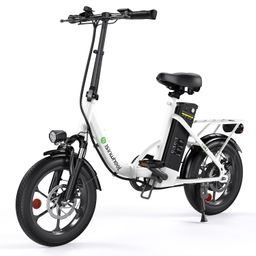 isinwheel U4 Elektrofahrrad mit 36V 10,4Ah Akku