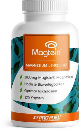 ProFuel - Magnesium Threonate Kapseln - 2000 mg Magtein® Magnesium-L
