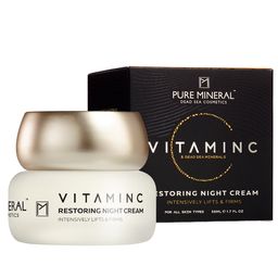 Pure Mineral - Straffende Nachtcreme Vitamin C