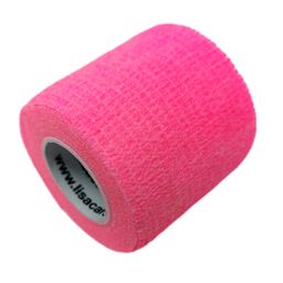 LisaCare selbstklebender Verband - Neonpink - 5cm x 4,5m