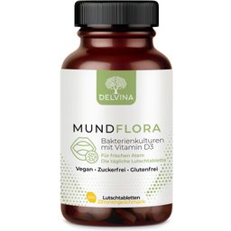 Delvina Mundflora -  365 Lutschtabletten gegen Mundgeruch (Zitronengeschmack)