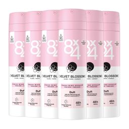 8x4 Deodorant Spray Velvet Blossom Mandarine und Jasmin