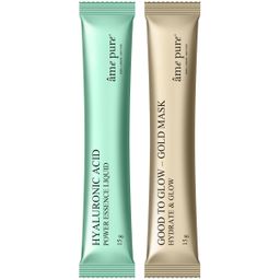 âme pure Jelly Glow Rubber Mask - Gold