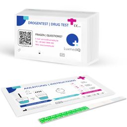 LuxmedIQ Drogenschnelltest für Kokain - Urin Drogentest Koks Crack - Cutoff 150 ng/mL