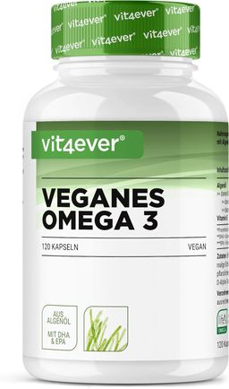 vit4ever Algenöl Omega-3 Vegan