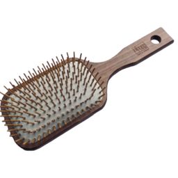 nippes Solingen Pneumatik-Haarbürste,extra breit, Holzstifte, 5-reihig, Buche