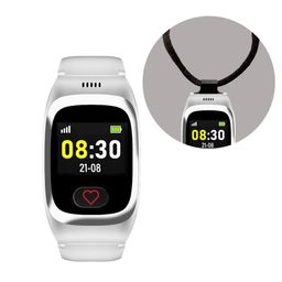 James B8 Senioren Smartwatch GPS Notruf & Telefonfunktion + Anhänger