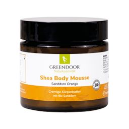 GREENDOOR Shea Body Mousse Sanddorn Orange