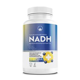 Saint Nutrition® NADH Kapseln 40mg | Coenzym Hochdosiertes Nicotinamidadenindinukleotid