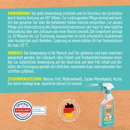 GreenHero Haustierpflege, pflegt die Haut bei Juckreiz und Milben
