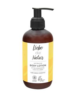 Liebe die Natur - natürliche Bodylotion Aprikose