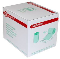NOBA Nobafix elastische Fixierbinde ohne Folie 20 Stück 4 m x 12 cm