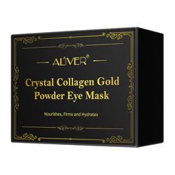ALIVER Augenpads Crystal Collagen Gold Eye Mask Anti Aging