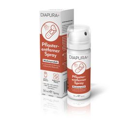 DIAPURA Pflasterentferner Spray, alkoholfrei, für Pflaster, Tapes, Stoma, Sensoren & Katheter