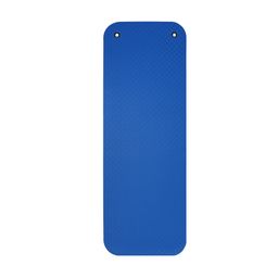 yogabox Gymnastikmatte Komfort mit Ösen - dunkelblau - 180 x 65 x 0,8 cm